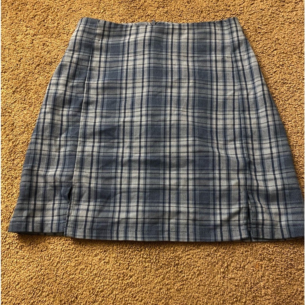 Blue brandy melville skirt! super flattering and cute!
